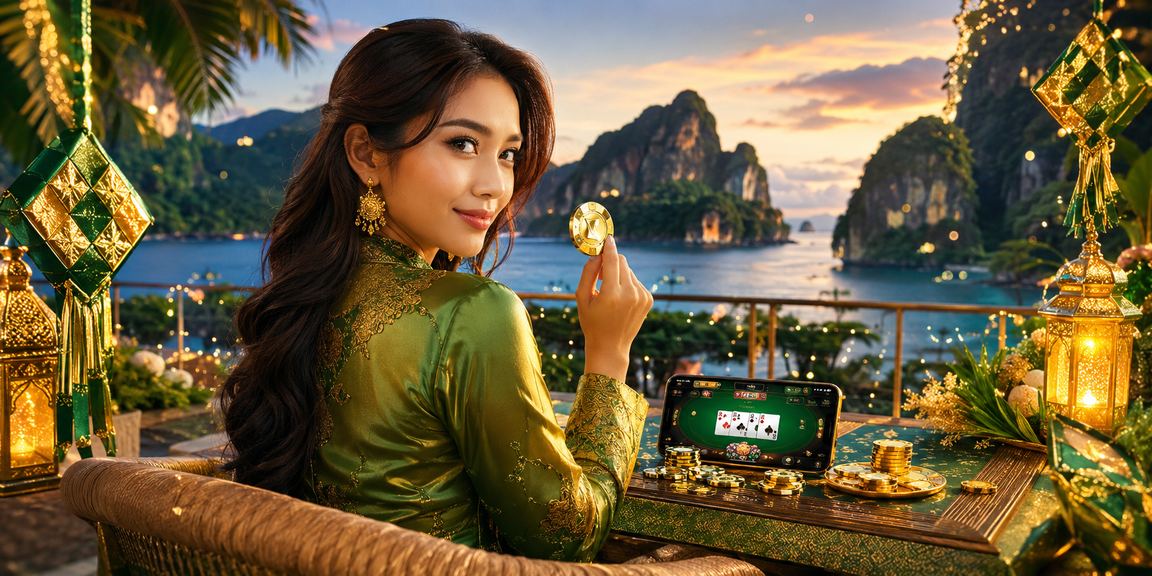 Permainan slot tema Hari Raya dengan reka bentuk Malaysia di 3star88